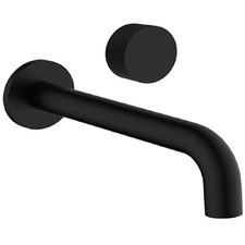 Qi Rund Progressive Bath/Basin Wall Mixer Set
