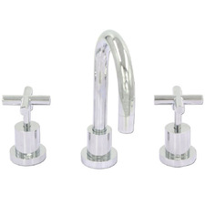 Wahlen 10 Cross Handle Basin Tap Set