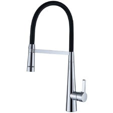 Kettler Chrome Gooseneck Kitchen Mixer with LED
