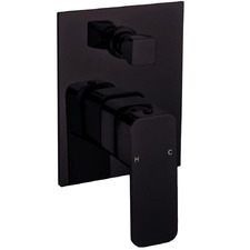 Kompakt Eckig Shower/Bath Wall Mixer Diverter