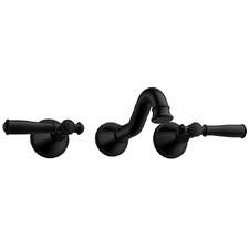 Prime Shepherds Crook Bath/Basin Wall Tap Set