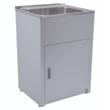 Indira 600mm Topmount Single Laundry Tub