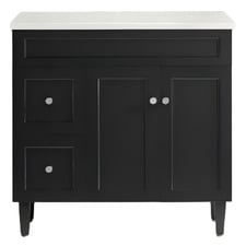Seraphina 900mm Freestanding Single Vanity with Quartz Countertop