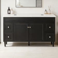 Seraphina 1500mm Freestanding Double Vanity with Quartz Countertop