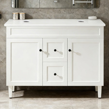 Seraphina 1200mm Freestanding Double Vanity with Quartz Countertop