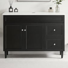 Seraphina 1200mm Freestanding Single Vanity with Quartz Countertop