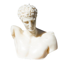 Hermes Bust Sculpture Soy-Blend Candle