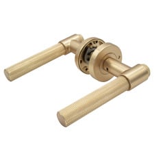 Charmian Knurled Privacy Lever Set