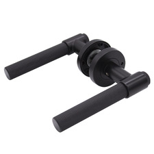 Charmian Knurled Privacy Lever Set
