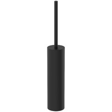 Round Stainless Steel Toilet Brush & Holder Set