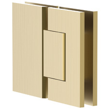 Glass To Glass Brass Shower Hinge