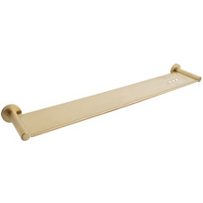Bloom Brass & Steel Bathroom Shelf