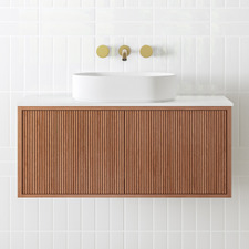 Clifton Ensuite 900mm Wall Hung Single Vanity