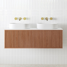 Clifton Ensuite 1200mm Wall Hung Double Vanity