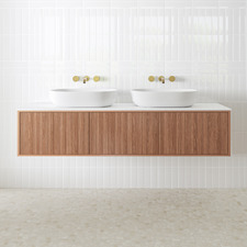 Clifton 1800mm Wall Hung Double Vanity