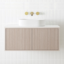 Clifton Ensuite 900mm Wall Hung Single Vanity