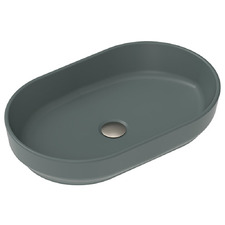 Marilyn 550mm Oval Ceramic Above Counter Basin