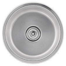 Clovelly 460mm Single Stainless Steel Kitchen Sink