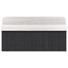 Harper 1435mm Wall Hung Single Vanity with Solid Surface Countertop