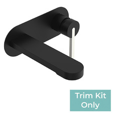 Bronx 200mm Bath/Basin Wall Mixer Set Trim Kit