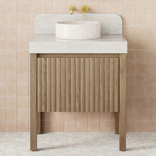 Harper 750mm Freestanding Single Vanity with Solid Surface Countertop