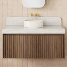 Harper 1135mm Wall Hung Single Vanity with Solid Surface Countertop