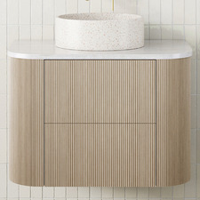 Thirroul 750mm Wall Hung Single Vanity with Solid Surface Countertop
