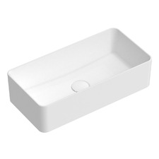 Lisa 470mm Rectangular Ceramic Above Counter Basin