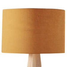 Liberty Dark Mustard Linen Lamp Shade