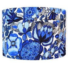 Blue Maison Des Fleurs Lamp Shade