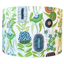 Australiana Green Canvas Lamp Shade
