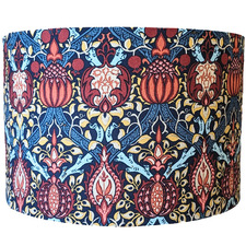 Granada-William Morris Indigo Cotton Lamp Shade