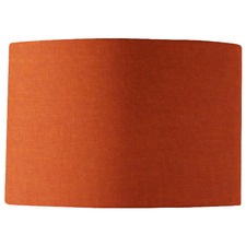 Retro Orange Cotton Lamp Shade