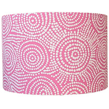 Springs Dreaming Pink  Cotton Lamp Shade