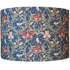Iris-William Morris Cotton Lamp Shade