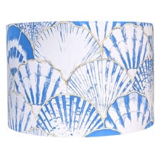 Coralee Shells Cottton Lamp Shade