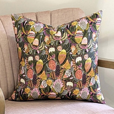 Lubec Bush Banksia Cotton Canvas Cushion