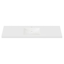 Grand Countertop with Single Integrated Basin