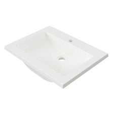 Regal Countertop with Single Integrated Basin