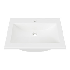 Regal Countertop with Single Integrated Basin