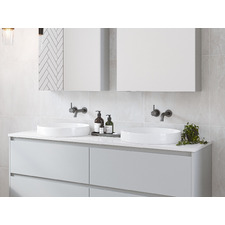 Radius 400mm Round Ceramic Semi-Inset Basin