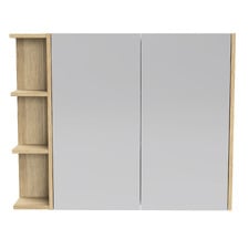 New York 900mm Rectangular Mirrored Shaving Cabinet