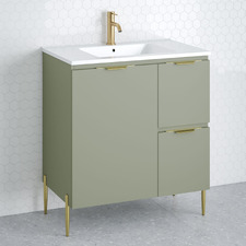 Nevada 750mm Freestanding Vanity with Ceramic Countertop