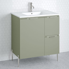 Nevada 750mm Freestanding Vanity with Ceramic Countertop