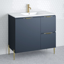 Nevada 900mm Freestanding Vanity with Ceramic Countertop