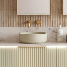 Allure 360mm Round Ceramic Above Counter Basin
