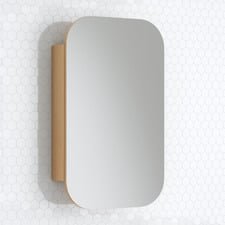 Jazz Arch 600mm Mirrored Shaving Cabinet