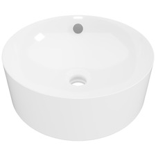 Hazel 360mm Gloss White Above Counter Basin