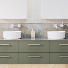 Hazel 360mm Gloss White Above Counter Basin