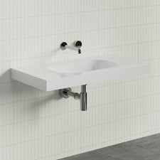 Stadium Accessible 900mm Gloss White Composite Wall Hung Basin
